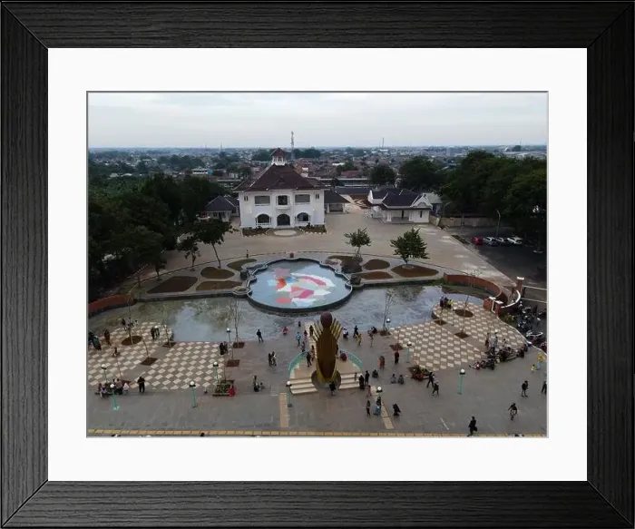 Framed Print : Bekasi, Indonesia, December 2020 - The Bekasi History Museum in Tambun Framed Print : Bekasi, Indonesia, December 2020 - The Bekasi History Museum in Tambun