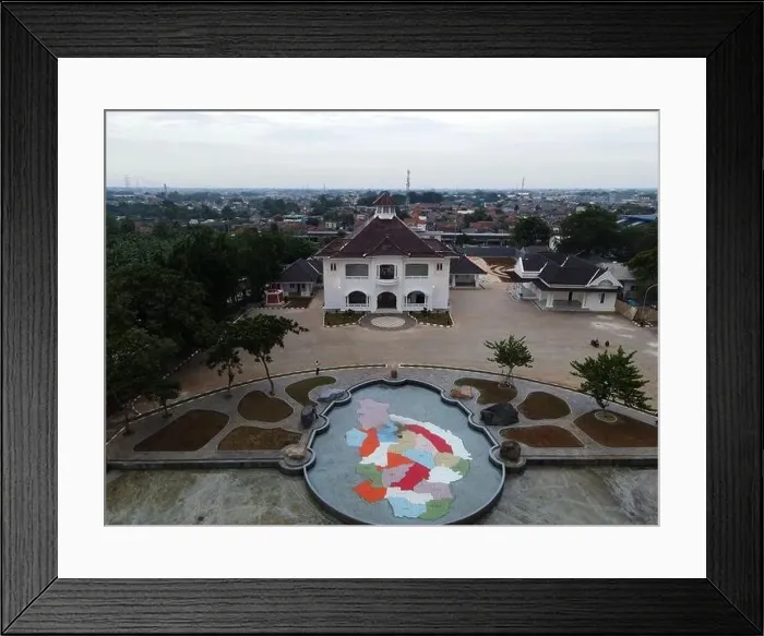 Framed Print : Bekasi, Indonesia, December 2020 - The Bekasi History Museum in Tambun Framed Print : Bekasi, Indonesia, December 2020 - The Bekasi History Museum in Tambun