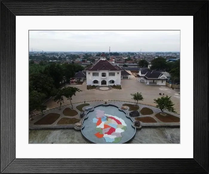 Framed Print : Bekasi, Indonesia, December 2020 - The Bekasi History Museum in Tambun Framed Print : Bekasi, Indonesia, December 2020 - The Bekasi History Museum in Tambun