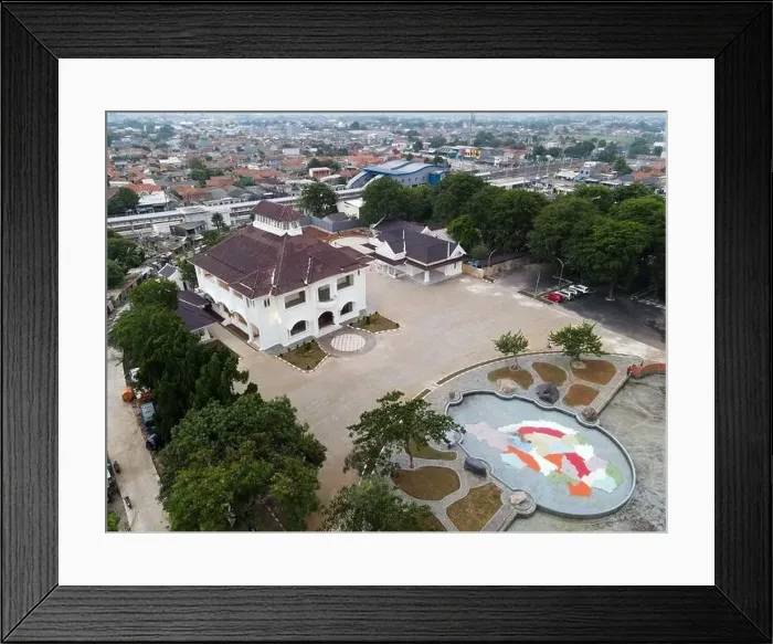 Framed Print : Bekasi, Indonesia, December 2020 - The Bekasi History Museum in Tambun Framed Print : Bekasi, Indonesia, December 2020 - The Bekasi History Museum in Tambun