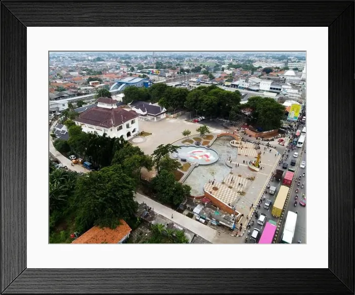 Framed Print : Bekasi, Indonesia, December 2020 - The Bekasi History Museum in Tambun Framed Print : Bekasi, Indonesia, December 2020 - The Bekasi History Museum in Tambun