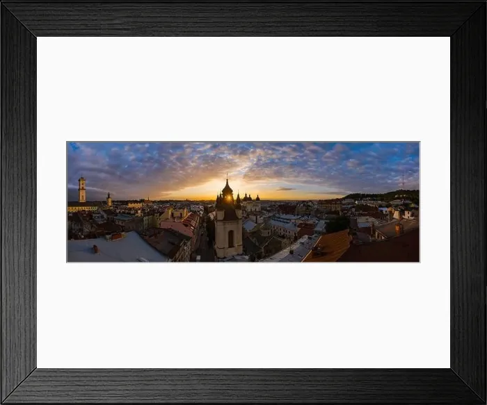 Framed Print : Lviv, Ukraine - April 17, 2020: View on Armenian Cathedral of the Assumption of Mary from drone Framed Print : Lviv, Ukraine - April 17, 2020: View on Armenian Cathedral of the Assumption of Mary from drone