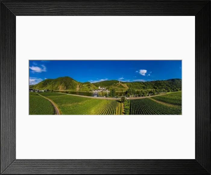 Framed Print : Panorama view from the opposite Framed Print : Panorama view from the opposite