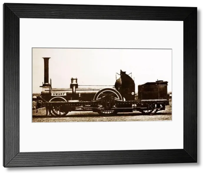 Framed Print : Locomotive Dwarf built by George England & Co. Hatcham Iron Works, New Cross, Surrey Framed Print : Locomotive Dwarf built by George England & Co. Hatcham Iron Works, New Cross, Surrey