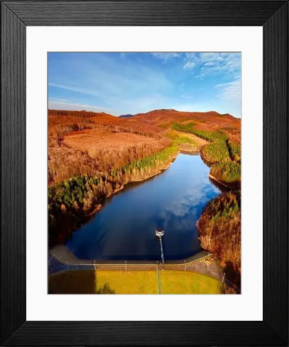 Framed Print : Csorreti reservoir in Matra mountains Hungary Framed Print : Csorreti reservoir in Matra mountains Hungary