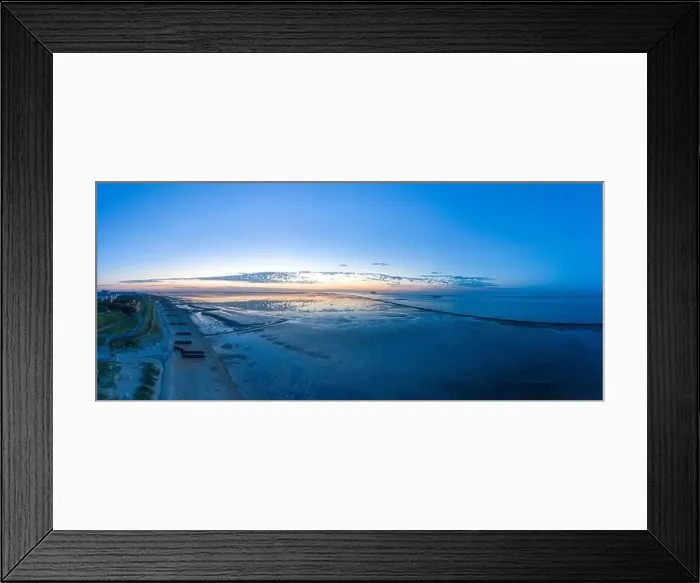 Framed Print : Drone view, Landscape panorama with a view over the Grimmershoerner Bay, Cuxhaven, Lower Saxony, Germany, Europe Framed Print : Drone view, Landscape panorama with a view over the Grimmershoerner Bay, Cuxhaven, Lower Saxony, Germany, Europe