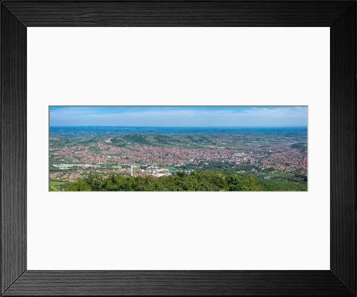 Framed Print : Panorama View of Arandjelovac, Sumadija, City in Central Serbia Framed Print : Panorama View of Arandjelovac, Sumadija, City in Central Serbia