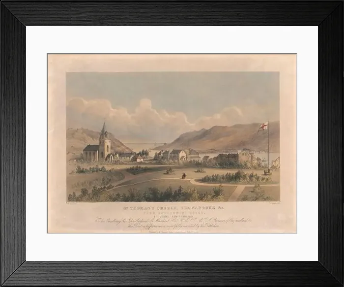 Framed Print : William Spreat, active 1841–1848, St Framed Print : William Spreat, active 1841–1848, St