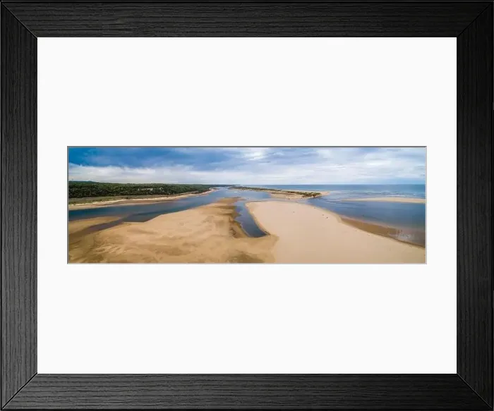 Framed Print : Beautiful ocean beach in Victoria, Australia - aerial panorama Framed Print : Beautiful ocean beach in Victoria, Australia - aerial panorama