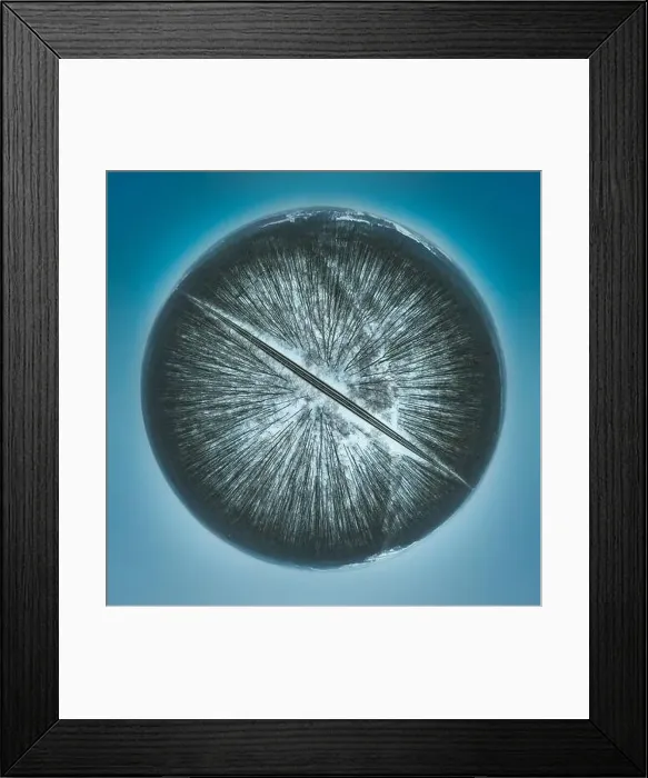 Framed Print : Road through winter forest Framed Print : Road through winter forest