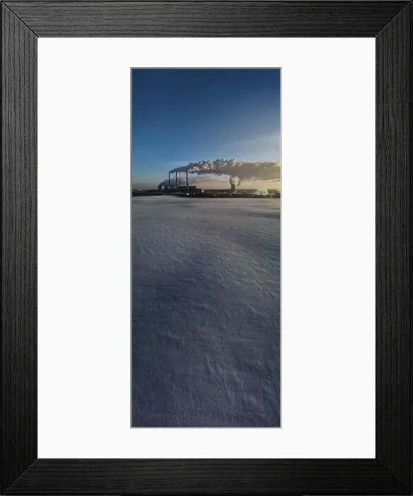 Framed Print : Winter landscape Framed Print : Winter landscape
