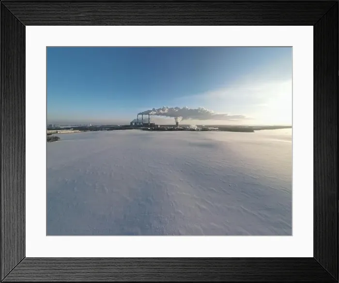 Framed Print : Winter landscape Framed Print : Winter landscape