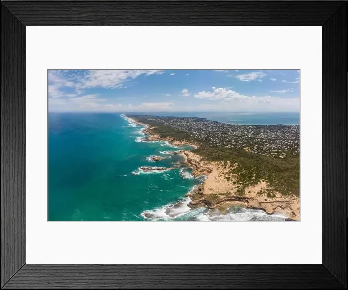 Framed Print : Aerial View of Point Nepean Australia Framed Print : Aerial View of Point Nepean Australia
