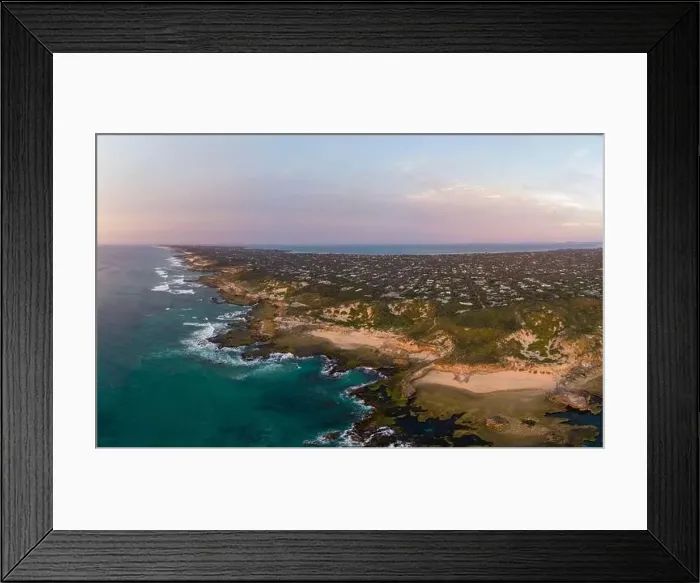 Framed Print : Aerial View of Point Nepean Australia Framed Print : Aerial View of Point Nepean Australia