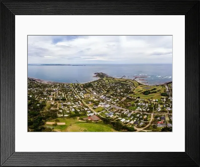 Framed Print : Aerial View of Flinders in Australia Framed Print : Aerial View of Flinders in Australia