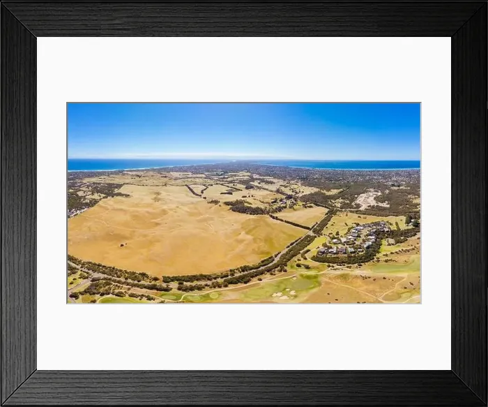 Framed Print : Aerial View of Mornington Peninsula Australia Framed Print : Aerial View of Mornington Peninsula Australia