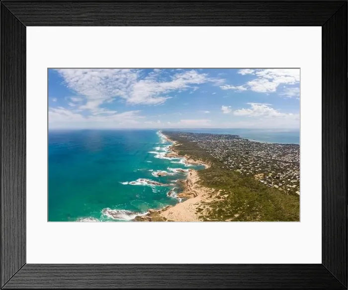 Framed Print : Aerial View of Point Nepean Australia Framed Print : Aerial View of Point Nepean Australia