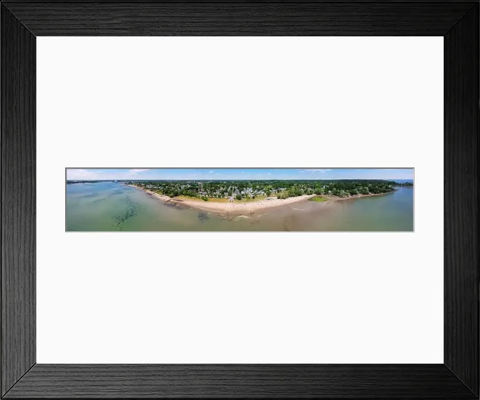 Framed Print : Dane Street Beach at Mackerel Cove aerial view panorama in city of Beverly, Massachusetts MA, USA Framed Print : Dane Street Beach at Mackerel Cove aerial view panorama in city of Beverly, Massachusetts MA, USA