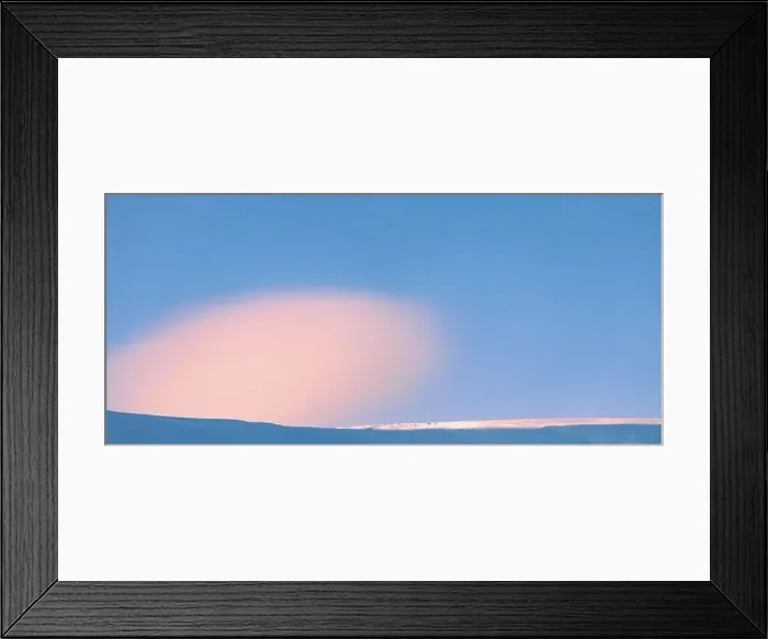 Framed Print : Mountain winter landscape. Colored dawn over the snow-capped mountains. Drone view Framed Print : Mountain winter landscape. Colored dawn over the snow-capped mountains. Drone view