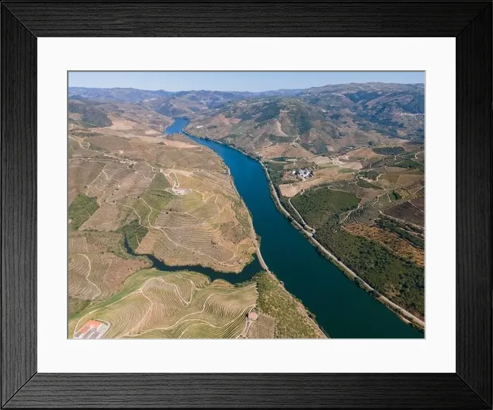 Framed Print : Douro Valley From the Viewpoint of S. Leonardo da Galafura Framed Print : Douro Valley From the Viewpoint of S. Leonardo da Galafura