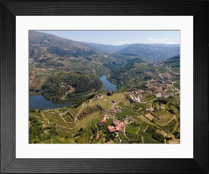Framed Print : Douro Valley near Mesão Frio Framed Print : Douro Valley near Mesão Frio
