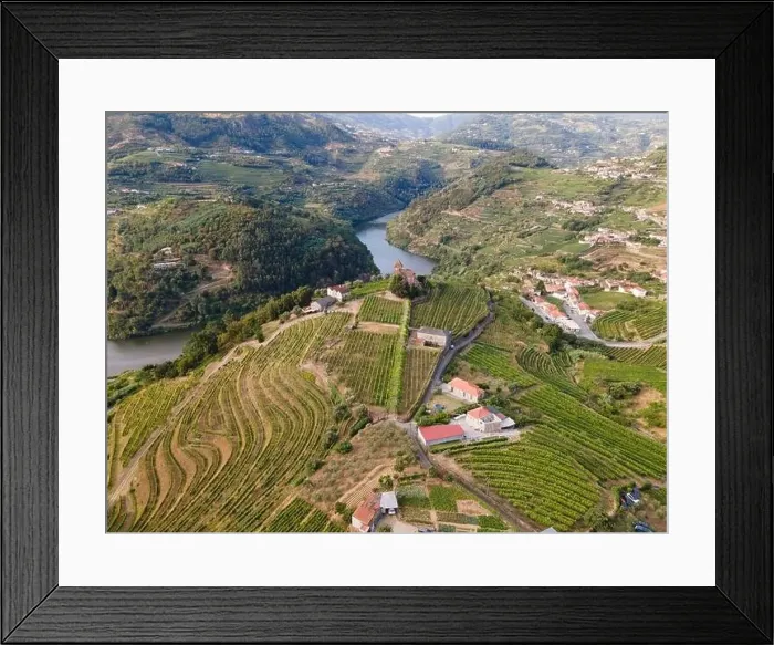 Framed Print : Douro Valley near Mesão Frio Framed Print : Douro Valley near Mesão Frio