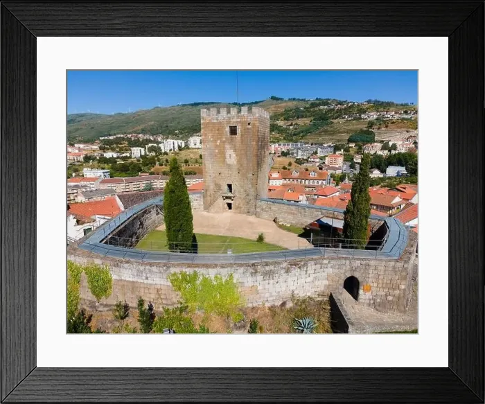 Framed Print : Lamego Castle Framed Print : Lamego Castle