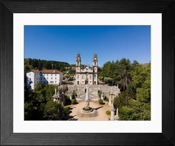 Framed Print : Santuário de Nossa Senhora dos Remédios in Lamego, Portugal Framed Print : Santuário de Nossa Senhora dos Remédios in Lamego, Portugal