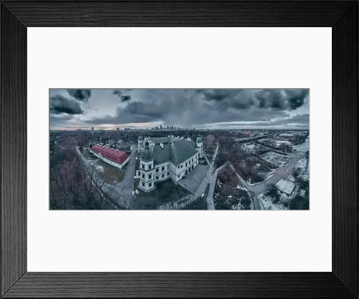 Framed Print : Beautiful panoramic aerial drone view on the Center of Contemporary Art in the Ujazdowski Castle against the Warsaw Framed Print : Beautiful panoramic aerial drone view on the Center of Contemporary Art in the Ujazdowski Castle against the Warsaw
