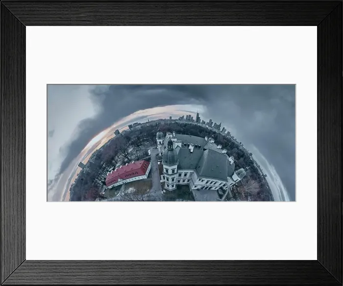 Framed Print : Beautiful panoramic aerial drone view on the Center of Contemporary Art in the Ujazdowski Castle against the Warsaw Framed Print : Beautiful panoramic aerial drone view on the Center of Contemporary Art in the Ujazdowski Castle against the Warsaw