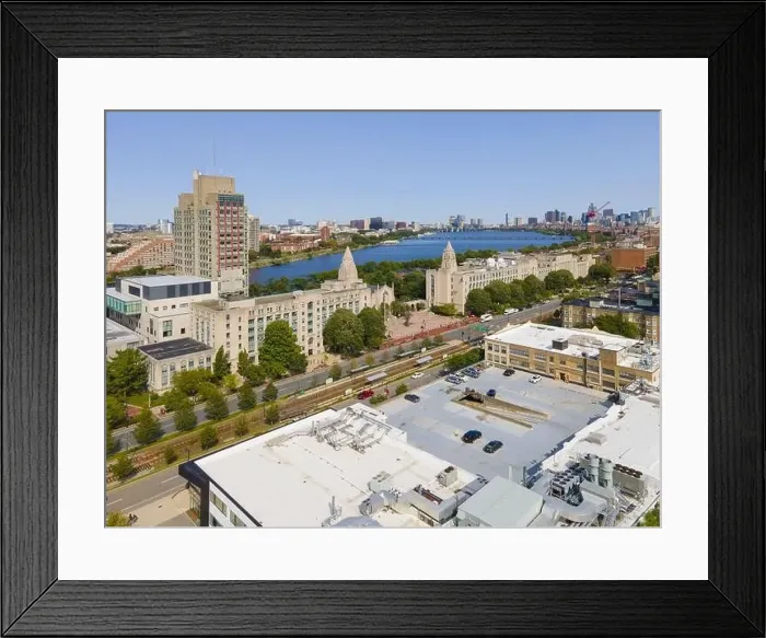 Framed Print : Boston University Marsh Plaza and Marsh Chapel aerial view, Boston, Massachusetts MA, USA Framed Print : Boston University Marsh Plaza and Marsh Chapel aerial view, Boston, Massachusetts MA, USA
