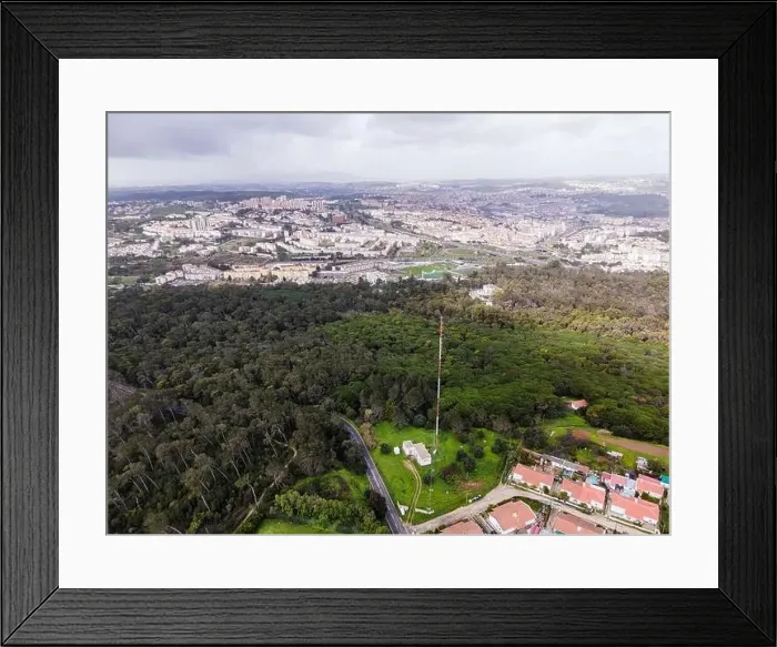 Framed Print : Lisbon, Portugal - 8 February 2021 Framed Print : Lisbon, Portugal - 8 February 2021