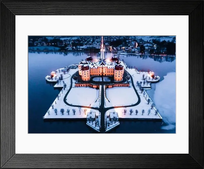 Framed Print : Schloss Moritzburg, Dresden, Germany Framed Print : Schloss Moritzburg, Dresden, Germany