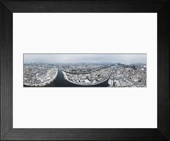 Framed Print : Panorama of Regensburg city in Bavaria with the river Danube the cathedral and the stone bridge in winter with snow Framed Print : Panorama of Regensburg city in Bavaria with the river Danube the cathedral and the stone bridge in winter with snow