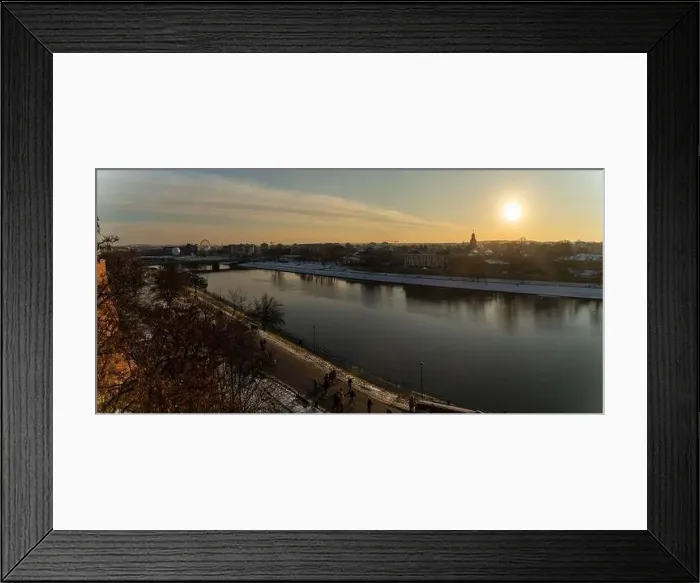 Framed Print : Krakow, Poland - January 31 Framed Print : Krakow, Poland - January 31