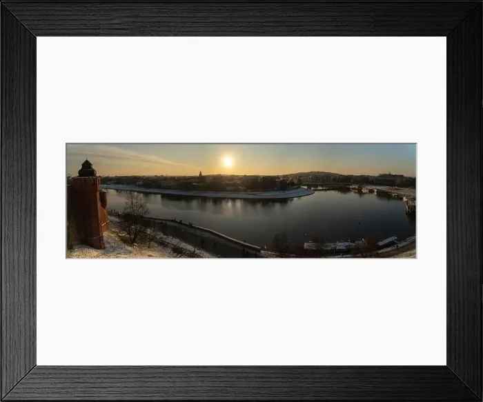 Framed Print : Krakow, Poland - January 31 Framed Print : Krakow, Poland - January 31