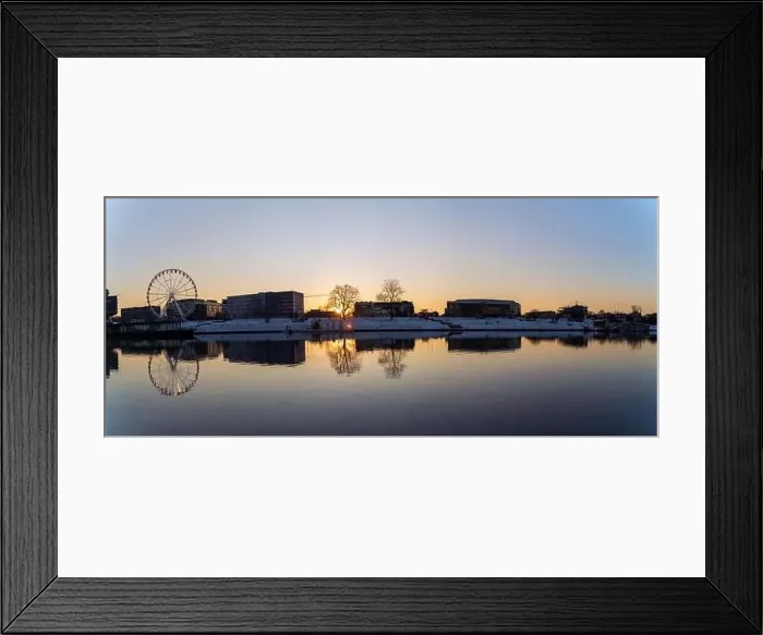 Framed Print : Krakow, Poland - January 31, 2021: Panoramic shot of Cracow cityscape Framed Print : Krakow, Poland - January 31, 2021: Panoramic shot of Cracow cityscape
