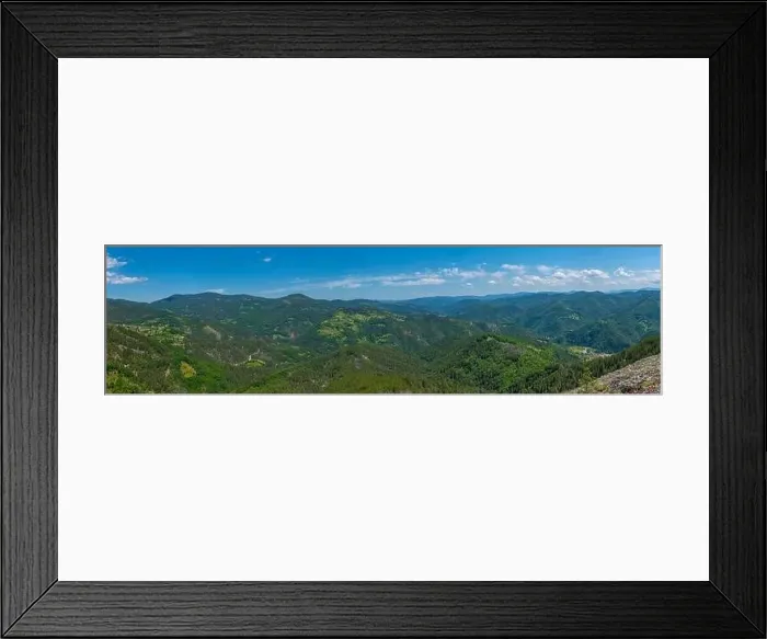 Framed Print : Landscape of Eastern Rhodopes mountain in Bulgaria near Smoljan town Framed Print : Landscape of Eastern Rhodopes mountain in Bulgaria near Smoljan town