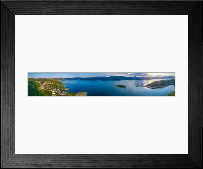 Framed Print : Aerial view of Kardzhali dam in Bulgaria Framed Print : Aerial view of Kardzhali dam in Bulgaria