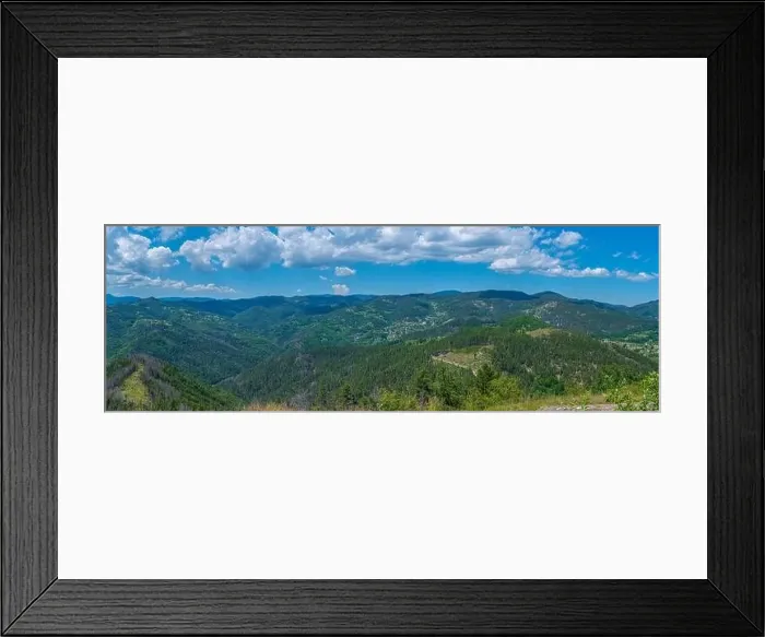 Framed Print : Landscape of Eastern Rhodopes mountain in Bulgaria near Smoljan town Framed Print : Landscape of Eastern Rhodopes mountain in Bulgaria near Smoljan town