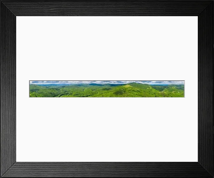 Framed Print : Aerial view of Strandzha mountains in Bulgaria Framed Print : Aerial view of Strandzha mountains in Bulgaria