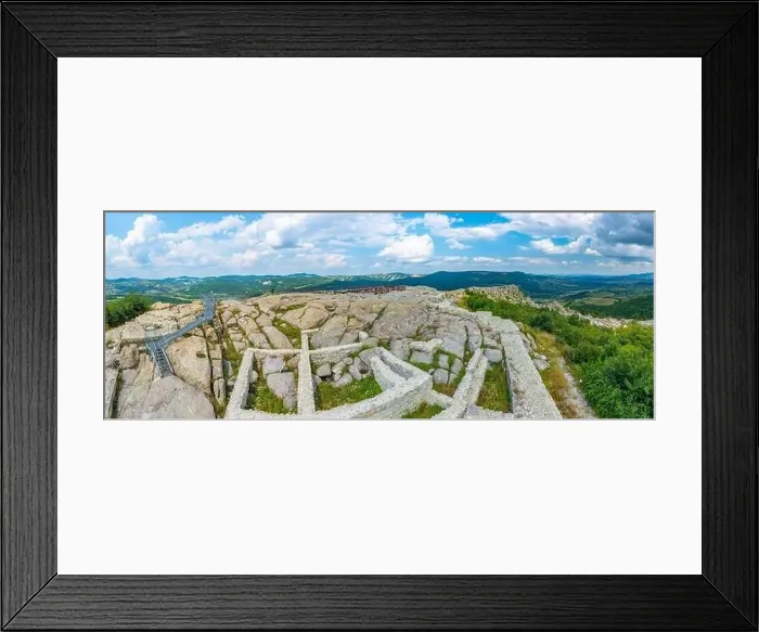 Framed Print : The ancient Thracian city of Perperikon located in Bulgaria Framed Print : The ancient Thracian city of Perperikon located in Bulgaria