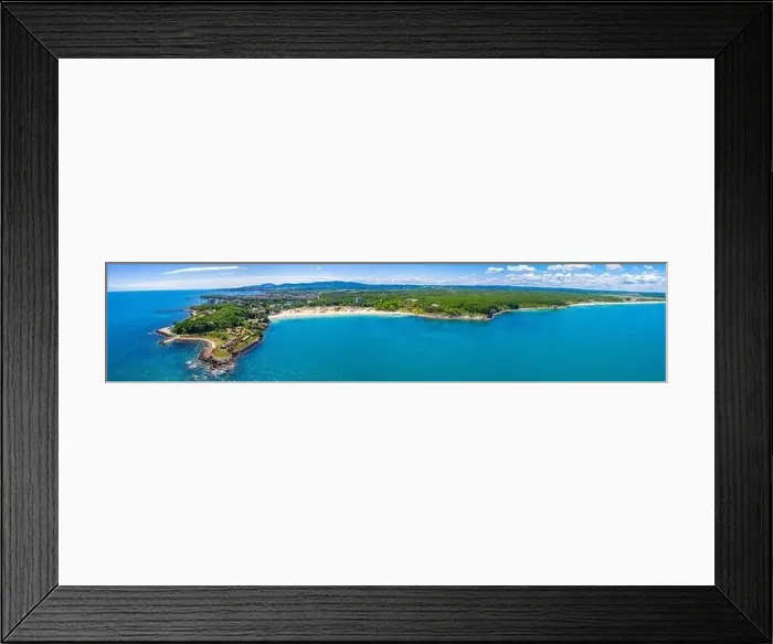 Framed Print : Aerial view of Atliman beach in Kiten, Bulgaria Framed Print : Aerial view of Atliman beach in Kiten, Bulgaria