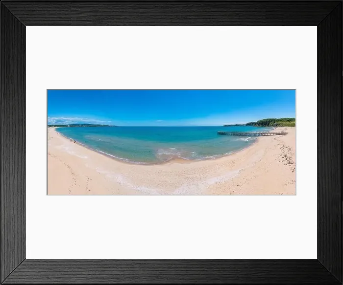 Framed Print : Aerial view of Atliman beach in Kiten, Bulgaria Framed Print : Aerial view of Atliman beach in Kiten, Bulgaria
