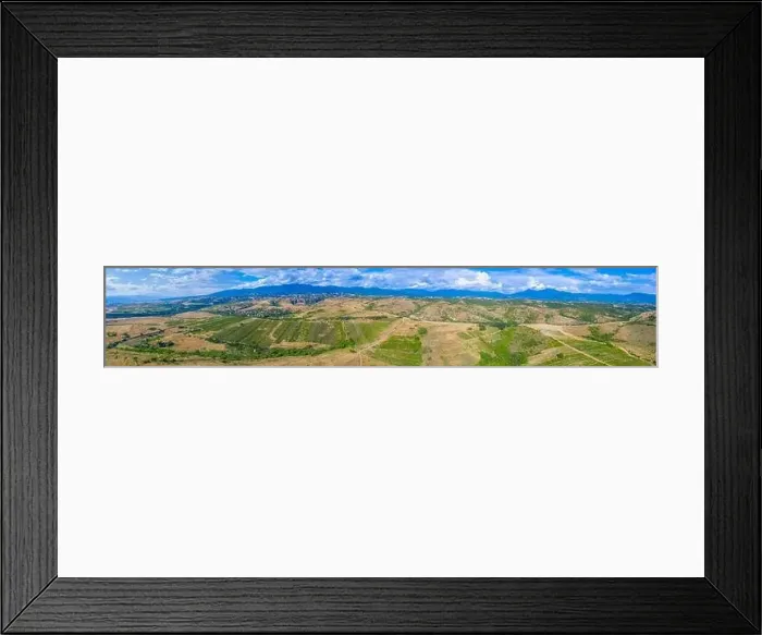 Framed Print : Vineyard spreading over region near Melnik in Bulgaria Framed Print : Vineyard spreading over region near Melnik in Bulgaria