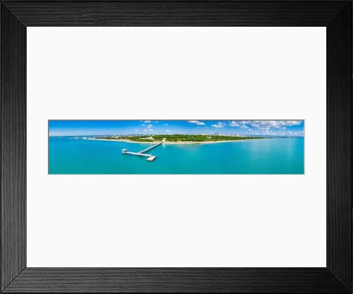 Framed Print : Aerial view of the pier of Burgas in Bulgaria Framed Print : Aerial view of the pier of Burgas in Bulgaria