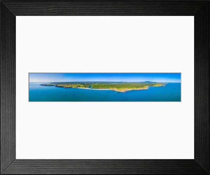 Framed Print : Aerial view of Veleka beach in Bulgaria Framed Print : Aerial view of Veleka beach in Bulgaria