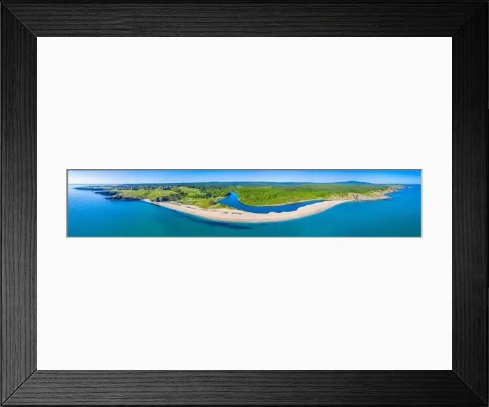 Framed Print : Aerial view of Veleka beach in Bulgaria Framed Print : Aerial view of Veleka beach in Bulgaria