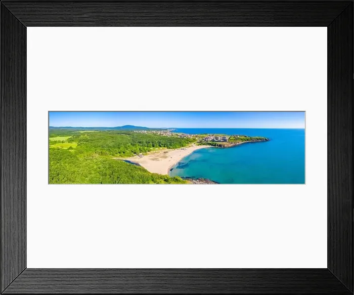 Framed Print : Aerial view of Butamyata beach in Bulgaria Framed Print : Aerial view of Butamyata beach in Bulgaria