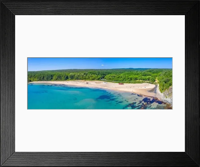 Framed Print : Aerial view of Silistar beach in Bulgaria Framed Print : Aerial view of Silistar beach in Bulgaria